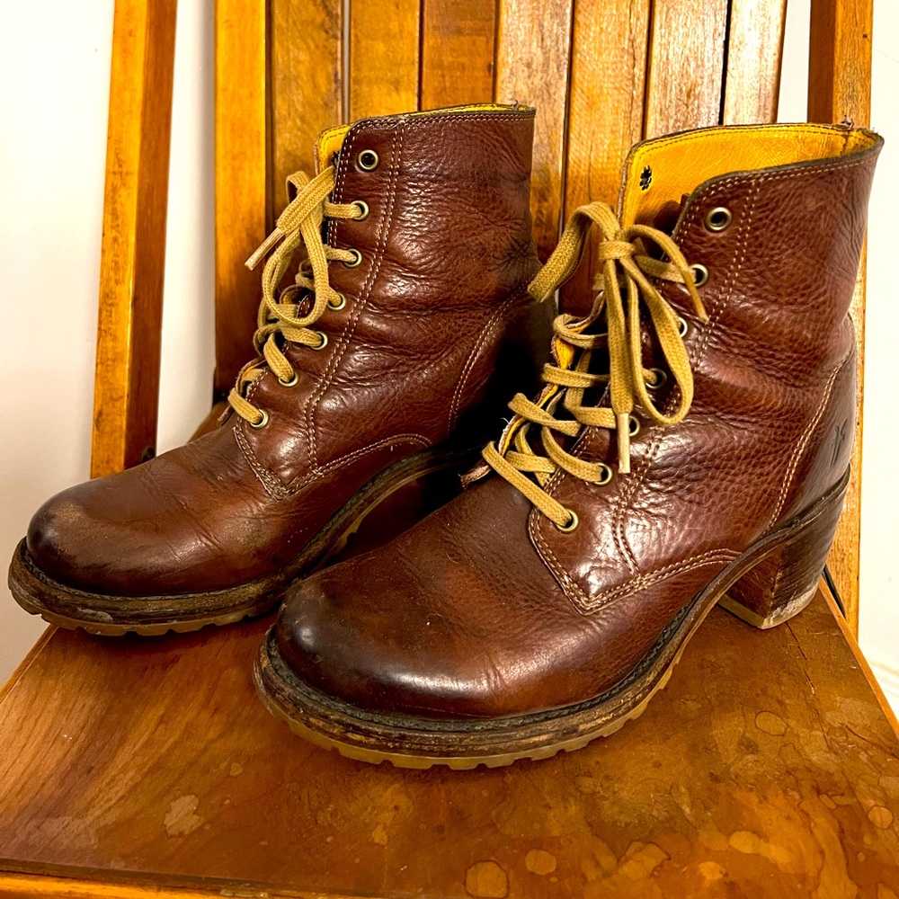 Frye Sabrina boots—in great condition!